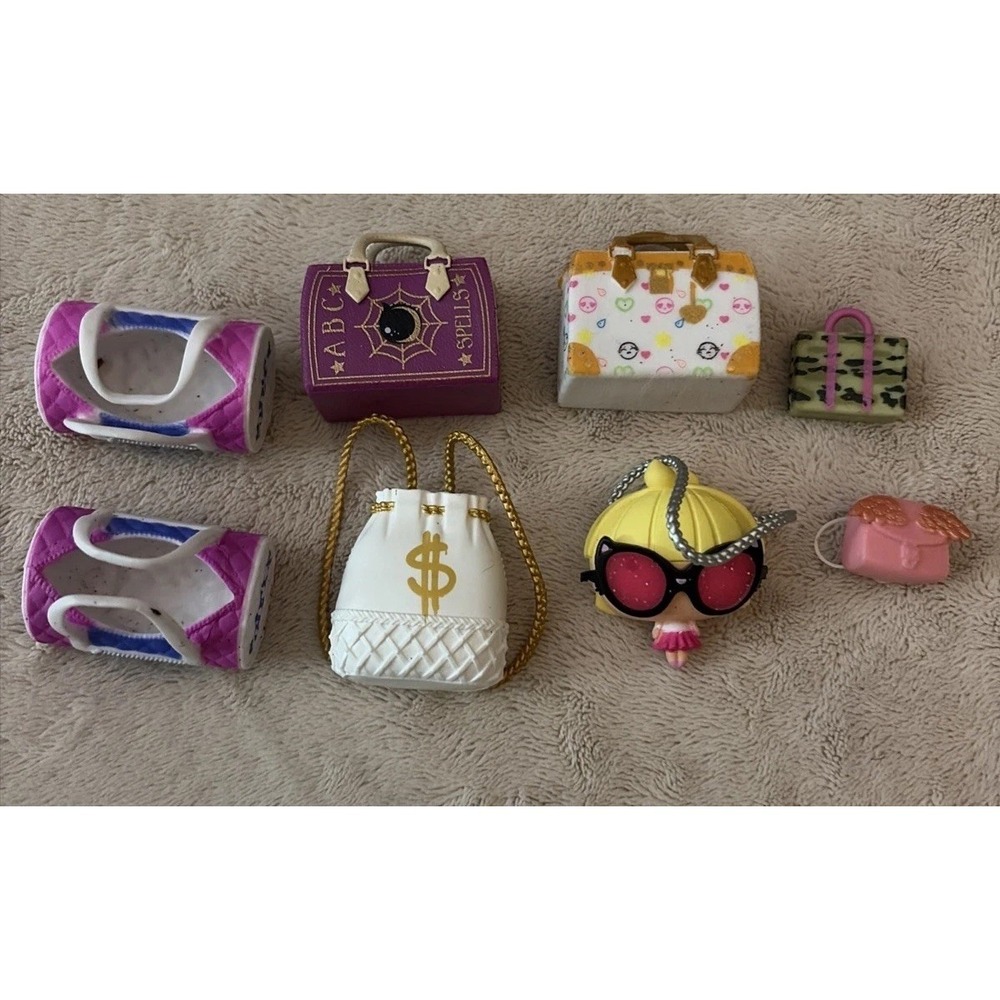 LOL Surprise Doll Purse Handbag Lot Of 8